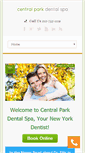 Mobile Screenshot of centralparkdentalspa.com